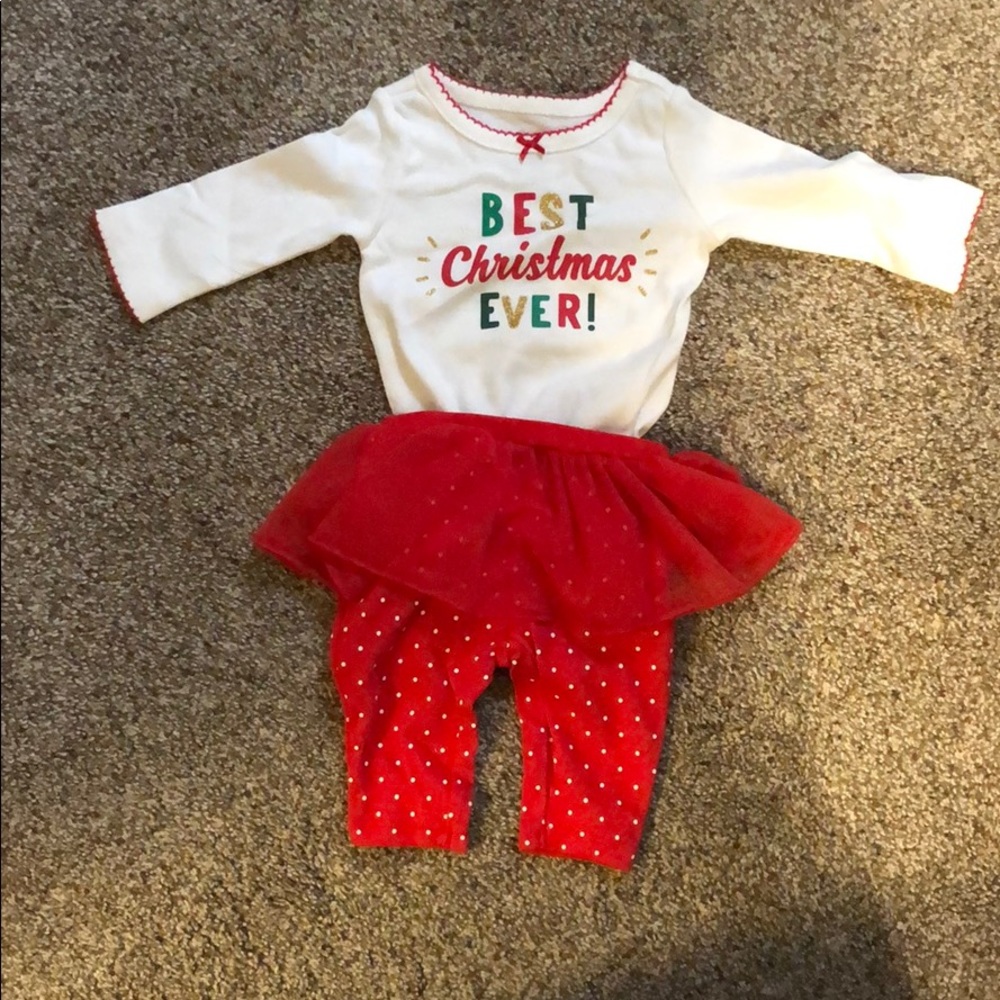 Newborn Christmas outfit 🎄
